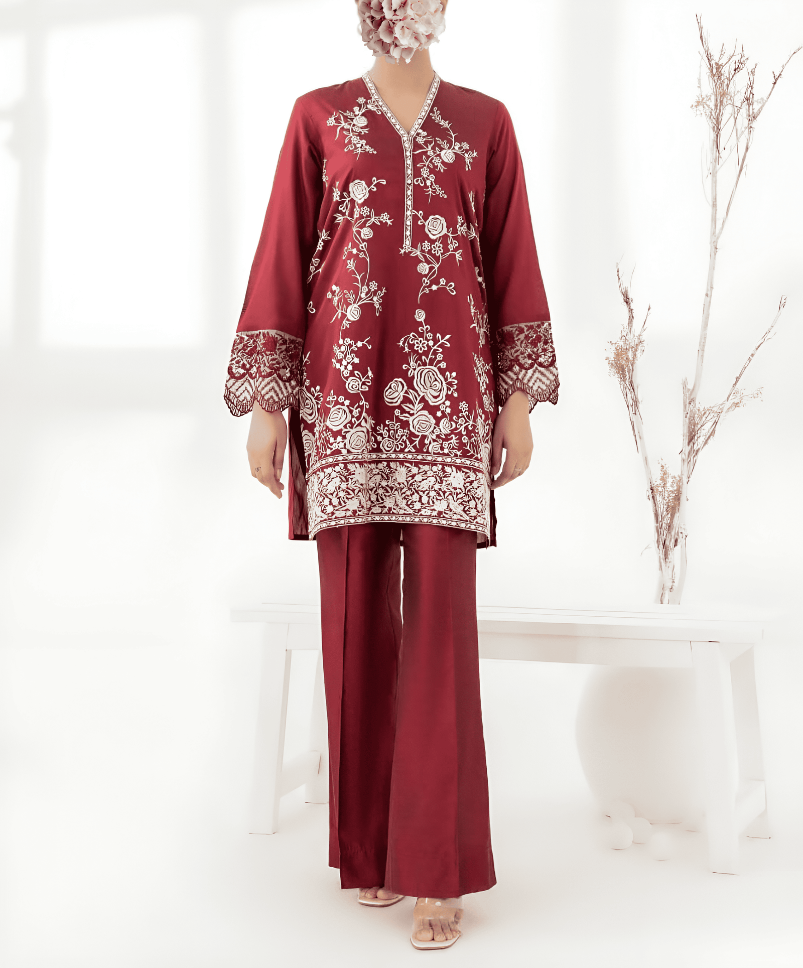 Embroidered Set