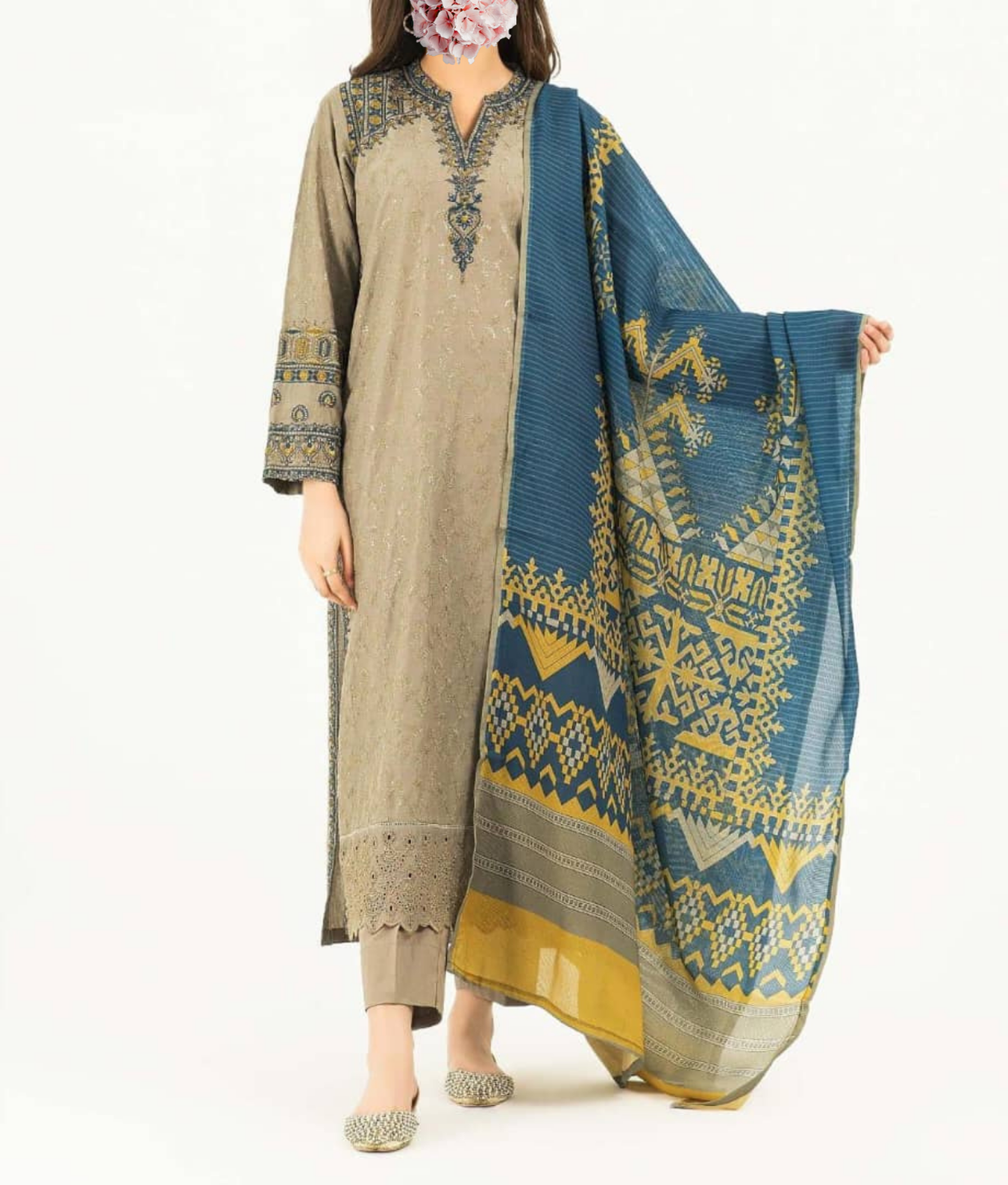 Embroidered Set