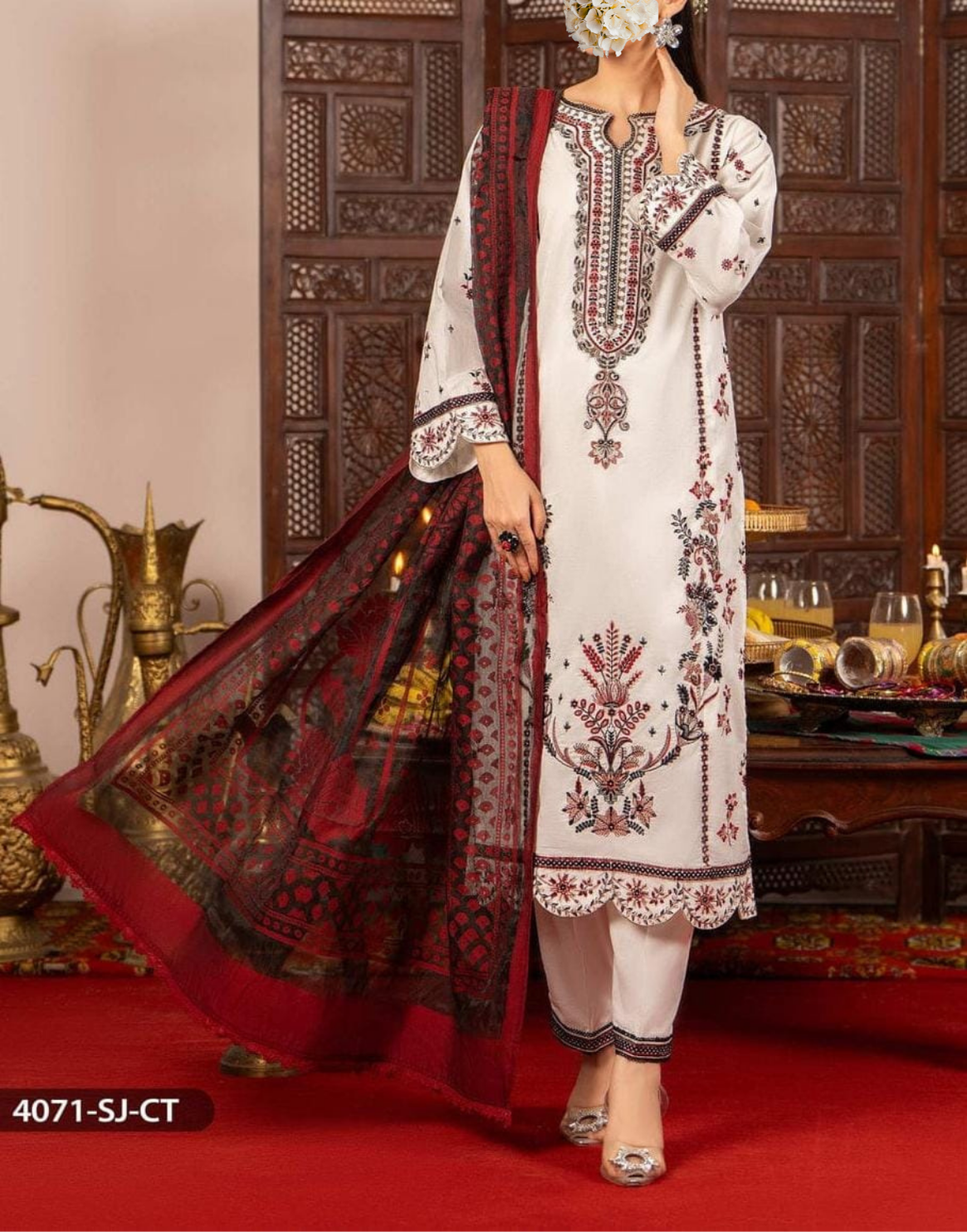 Embroidered Cotton