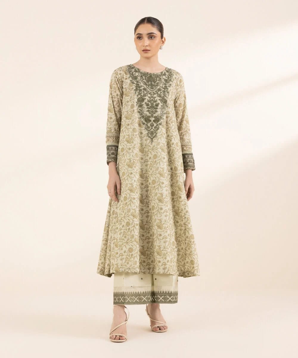 Embroidered Lawn Shirt
