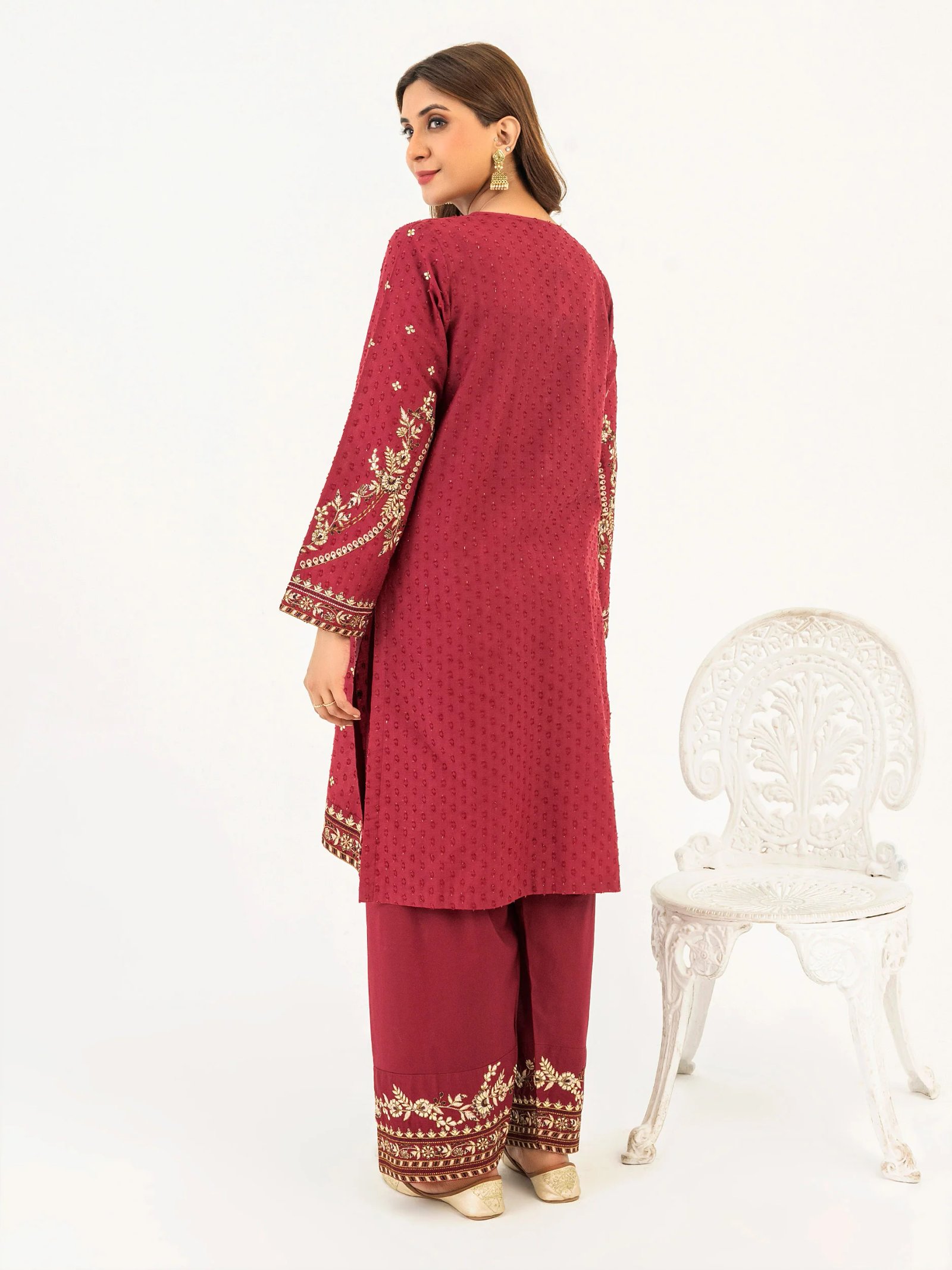 2 Piece Lawn Suit-Embroidered (Pret) view 5