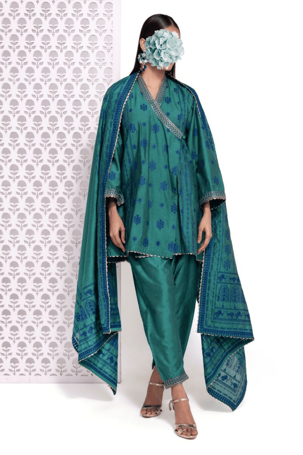 Embroidered | Raw Silk | Kurta