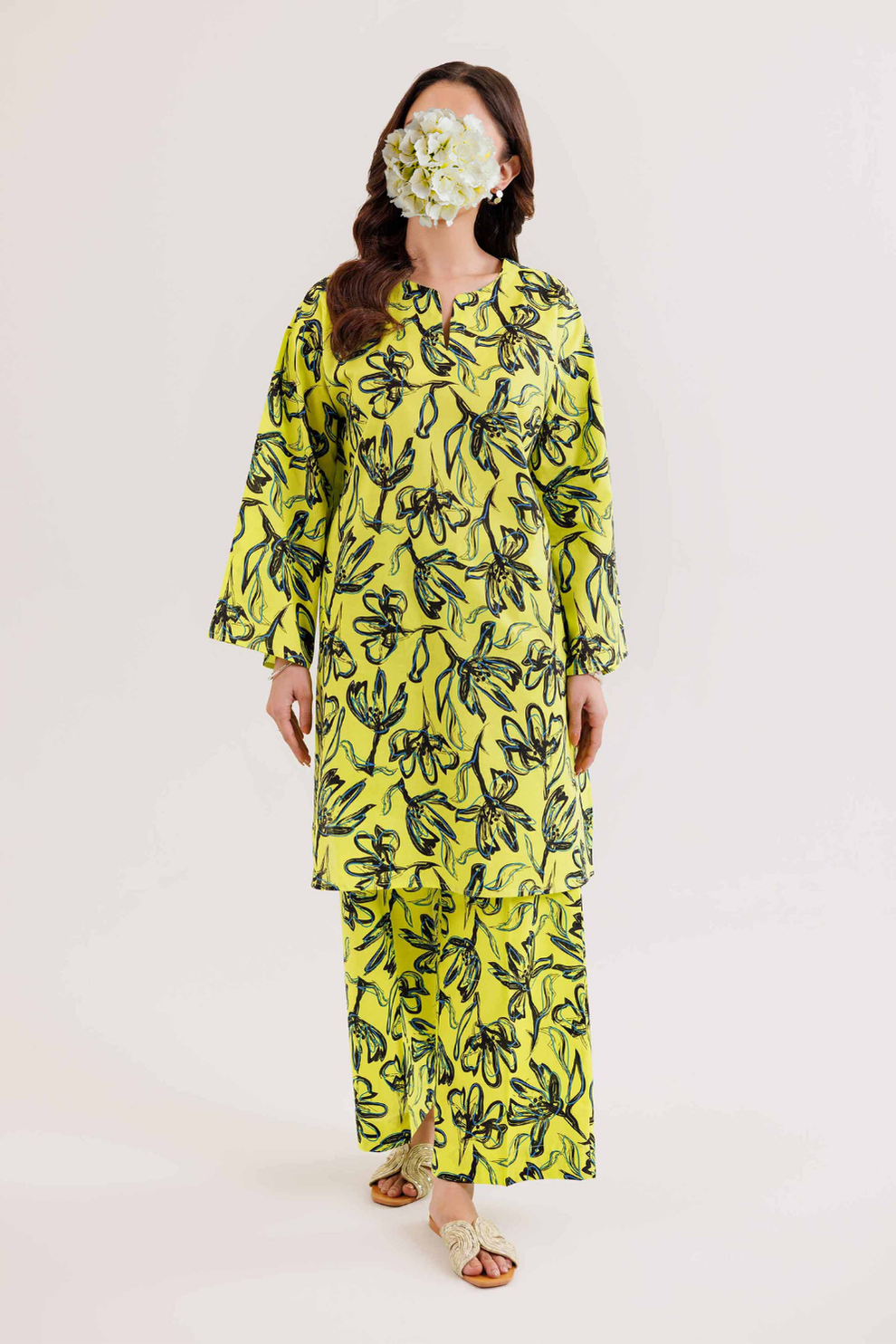 2 Piece - Printed Suit - PE25-320