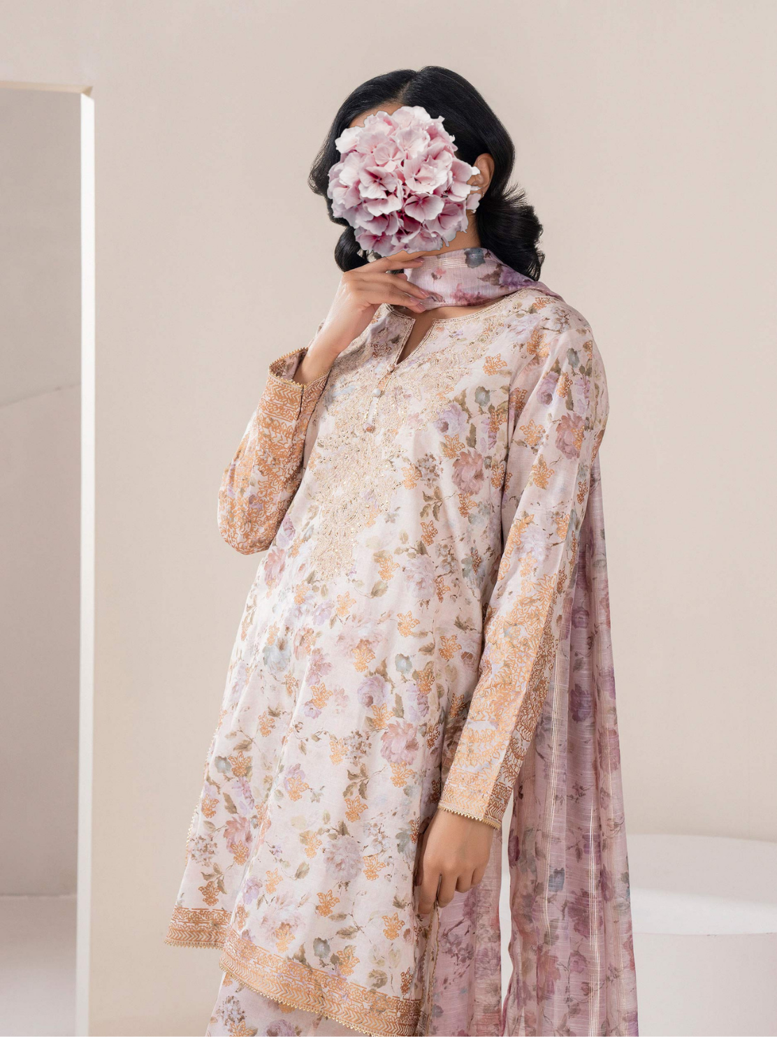 3 Piece Lawn Suit-Embroidered (Pret) view 2