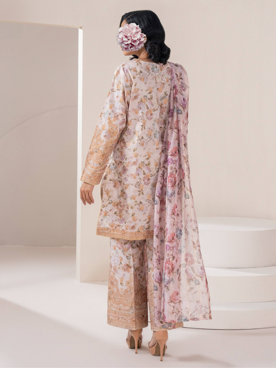 3 Piece Lawn Suit-Embroidered (Pret) view 5
