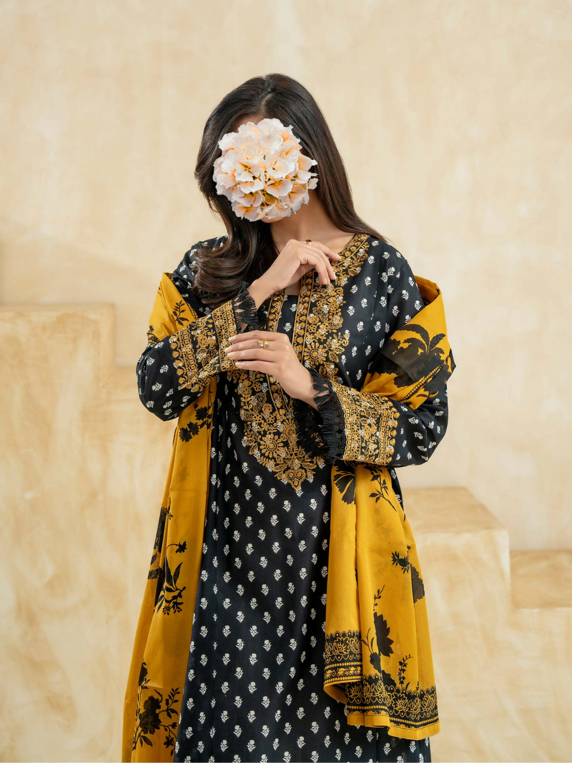 3 Piece Lawn Suit-Embroidered (Pret) view 7