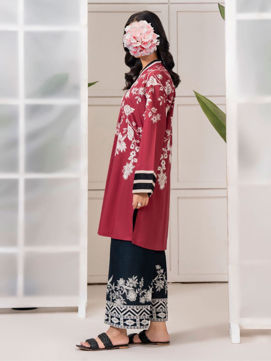 2 Piece Lawn Suit-Printed (Pret) view 3
