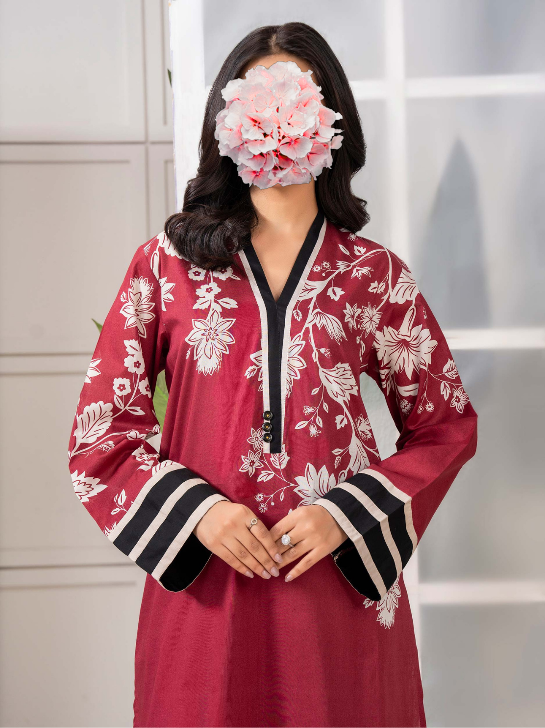 2 Piece Lawn Suit-Printed (Pret) view 5