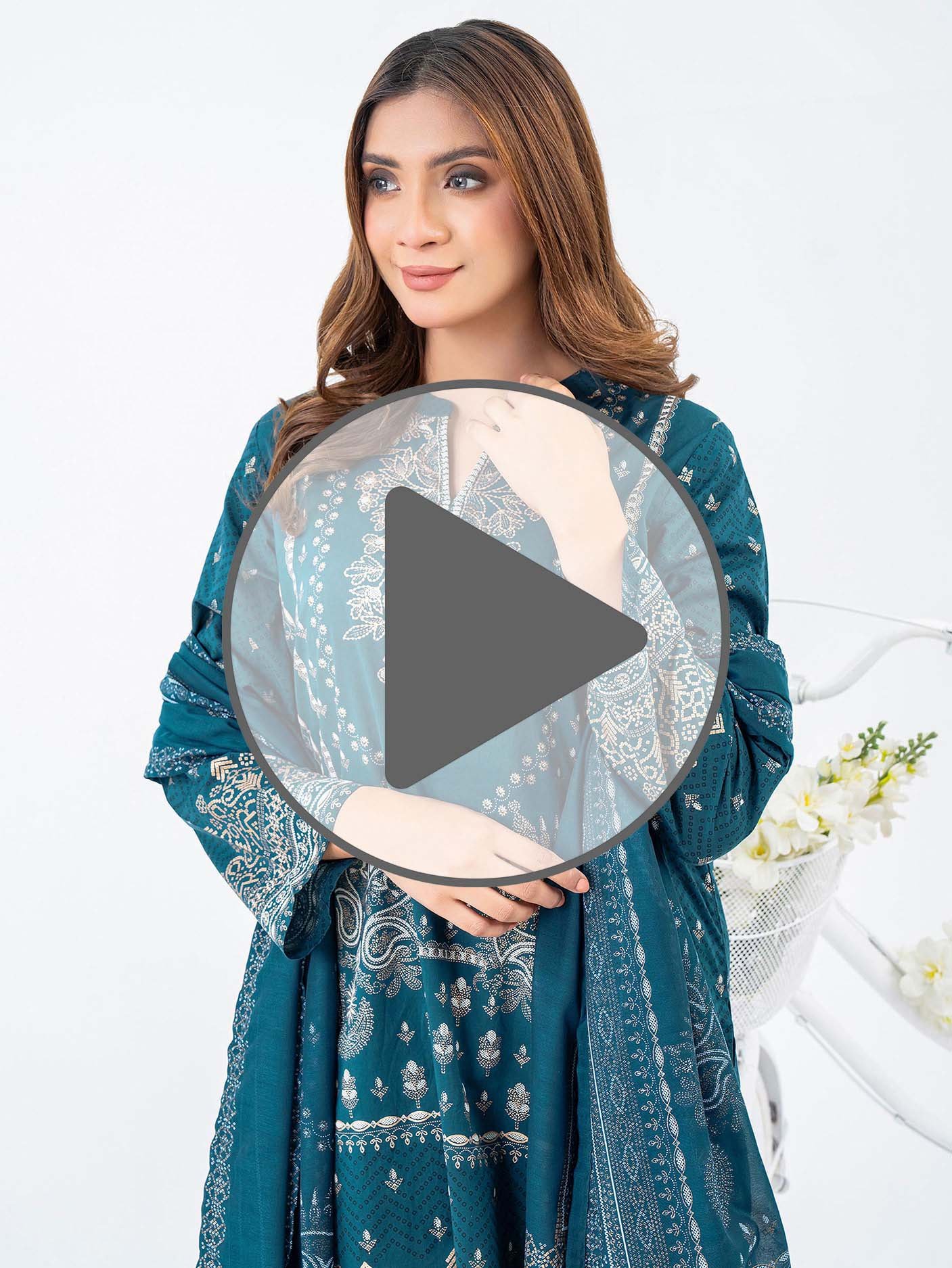 3 Piece Lawn Suit-Embroidered (Pret) view 9